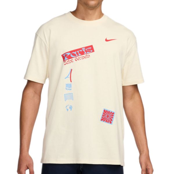 Nike Paris Saint-Germain Men's Soccer Max90 T-Shirt FV8501-113